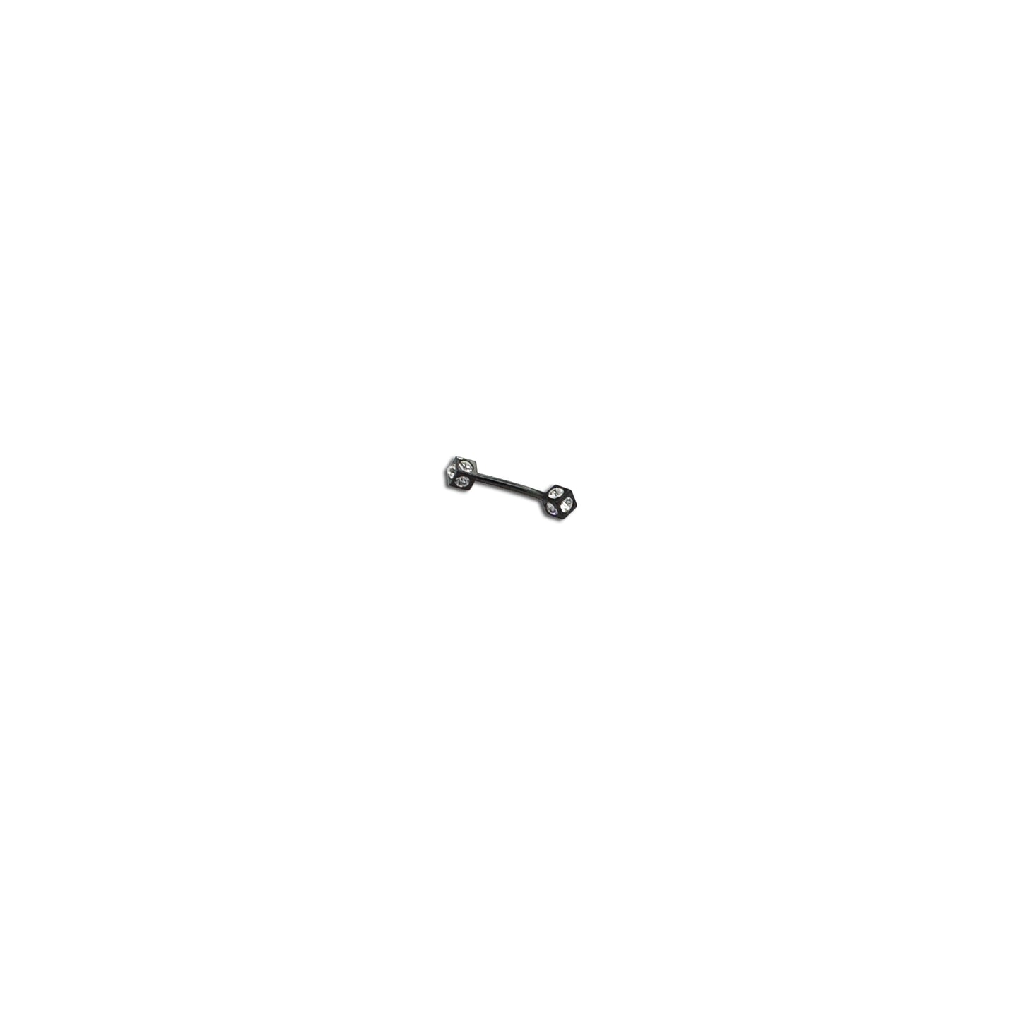 Eyebrow Cone w/MultiStone - Large