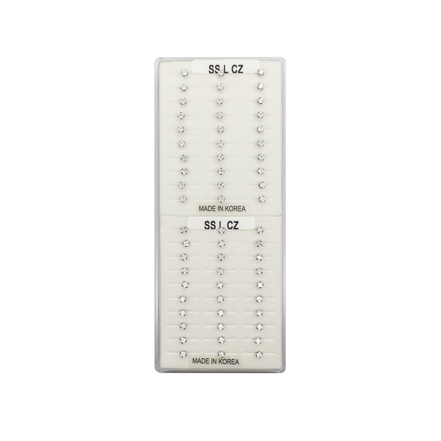 PN4L w/CZ stone L SS