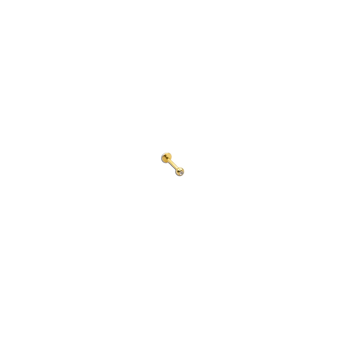 Labret Lip w/Stone-Long